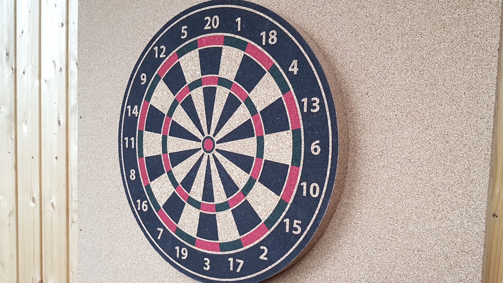 Dartboard aus Kork