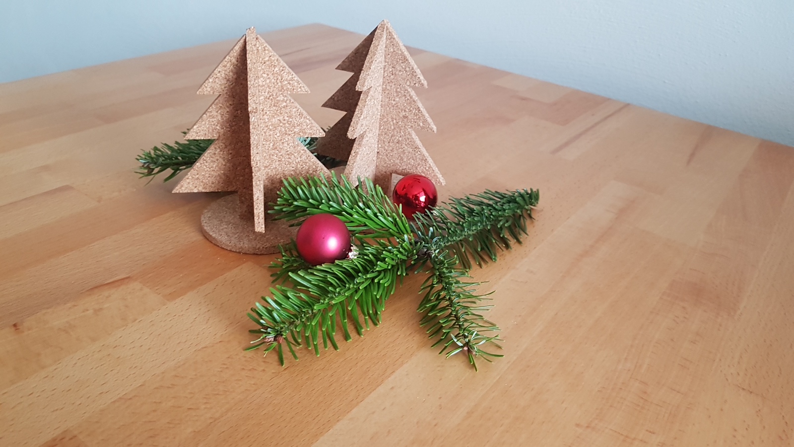 Tannenbaum aus Kork