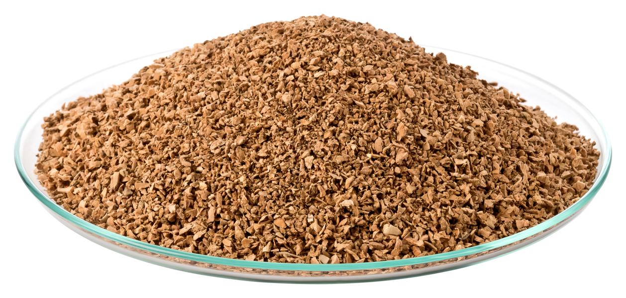 Korkgranulat, die natürliche Schüttdämmung (Dämmstoff) 2000 Liter 0,5 - 3 mm (fein)