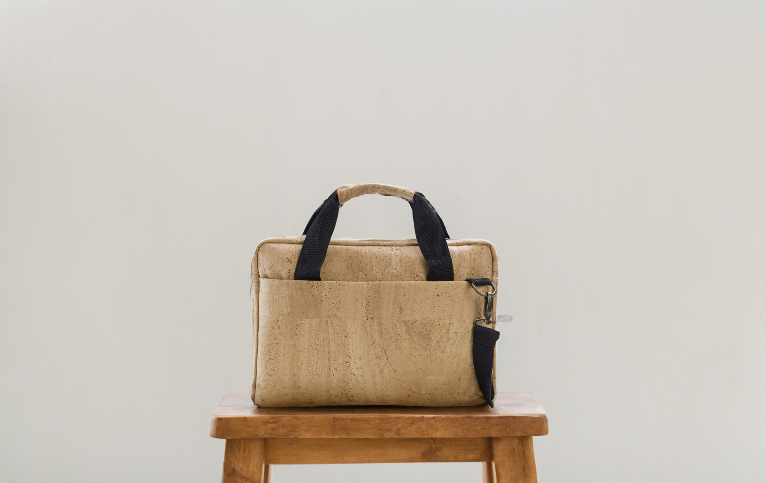 Laptoptasche aus Kork