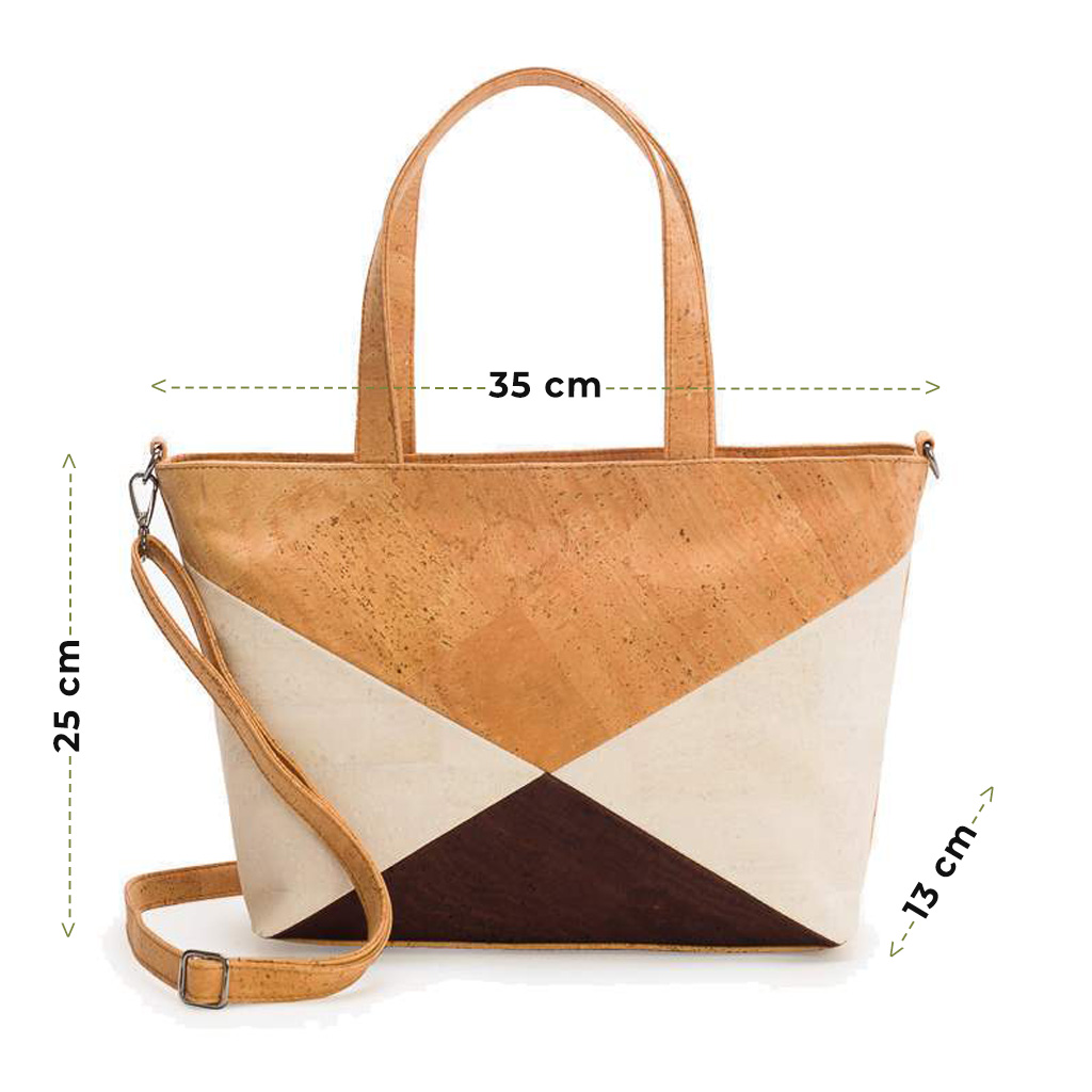 Korktasche, Maße