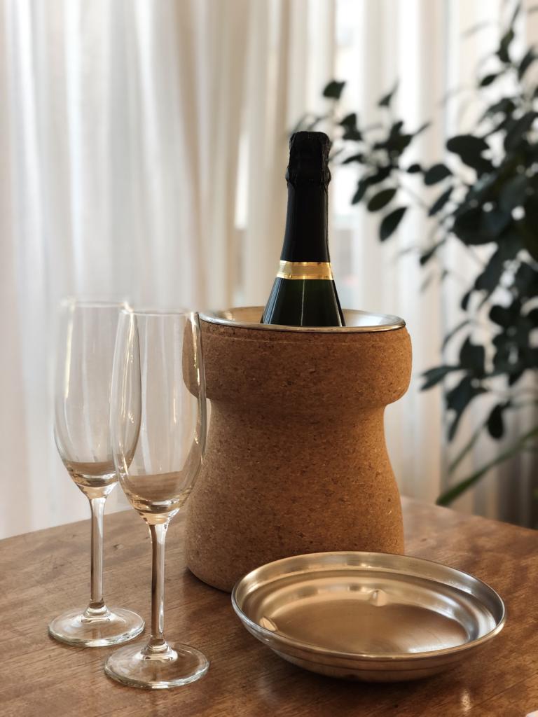 Wein- und Sektkühler, Sektkorken-Form