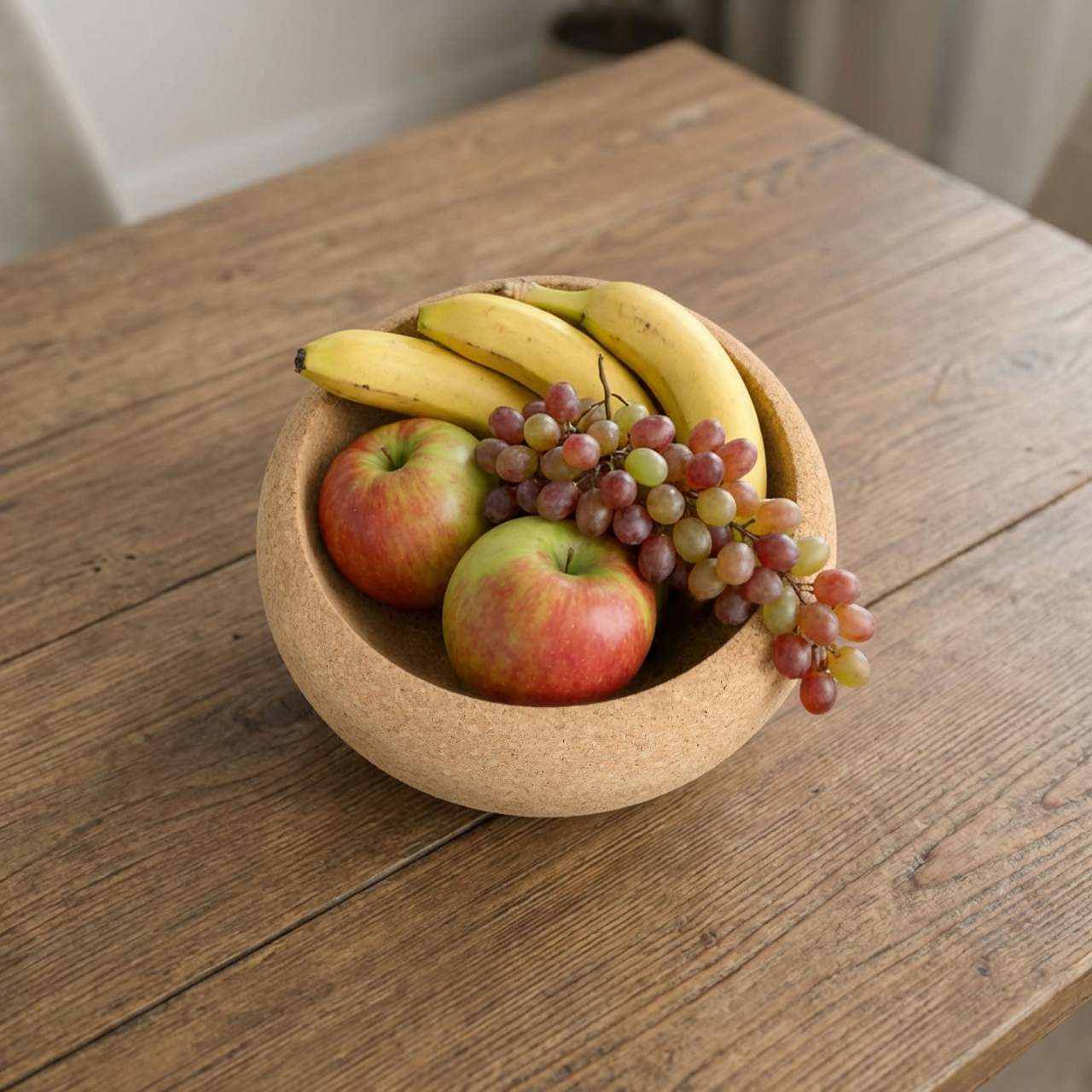 Kleine Obstschale aus Kork (Schüssel, Snackschale), ⌀=20cm