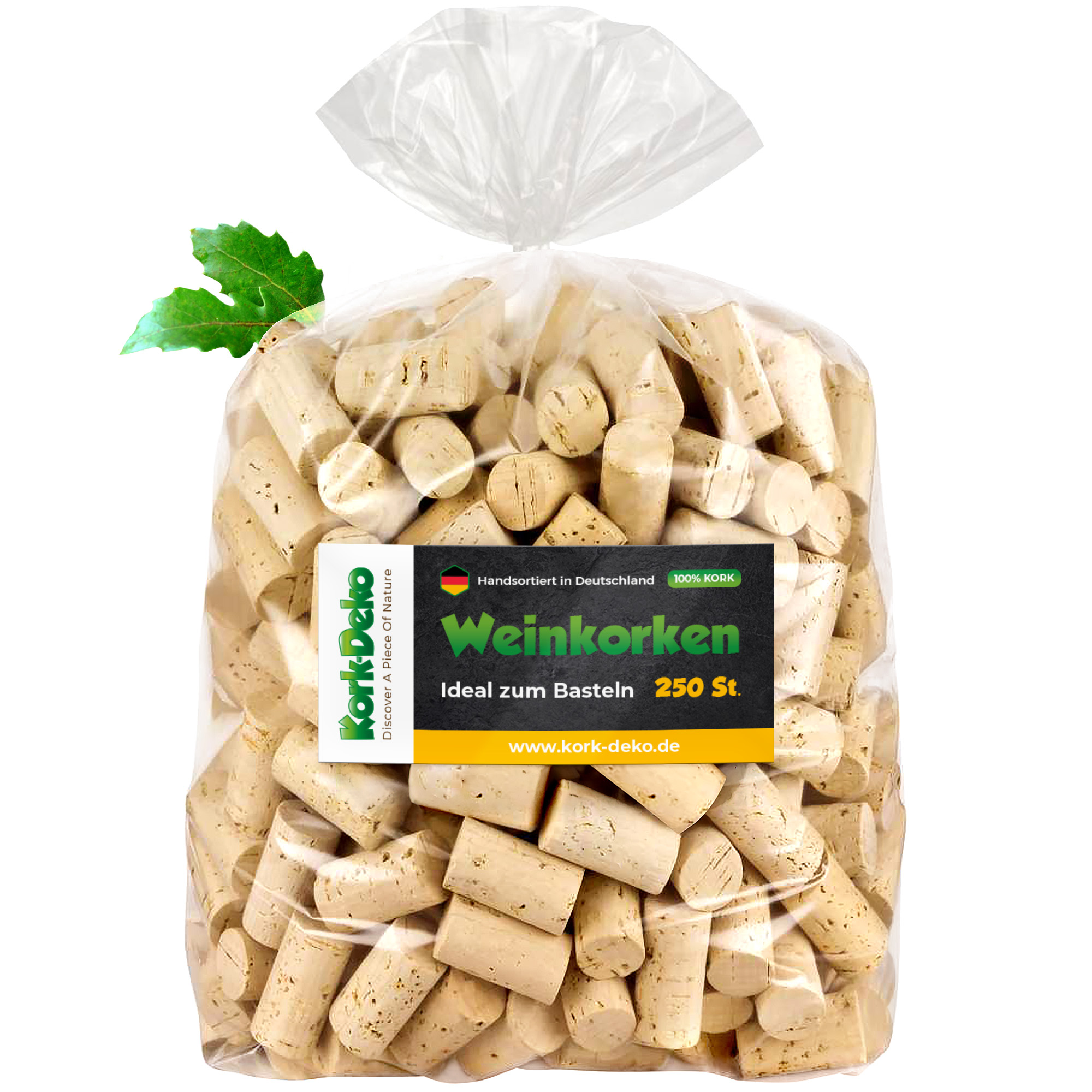 250 Weinkorken aus Naturkork kaufen