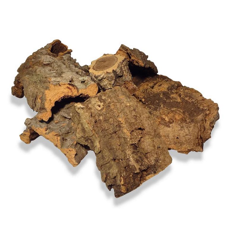 Korkrinde: Korkstücke, Bruchstücke im Beutel 500g