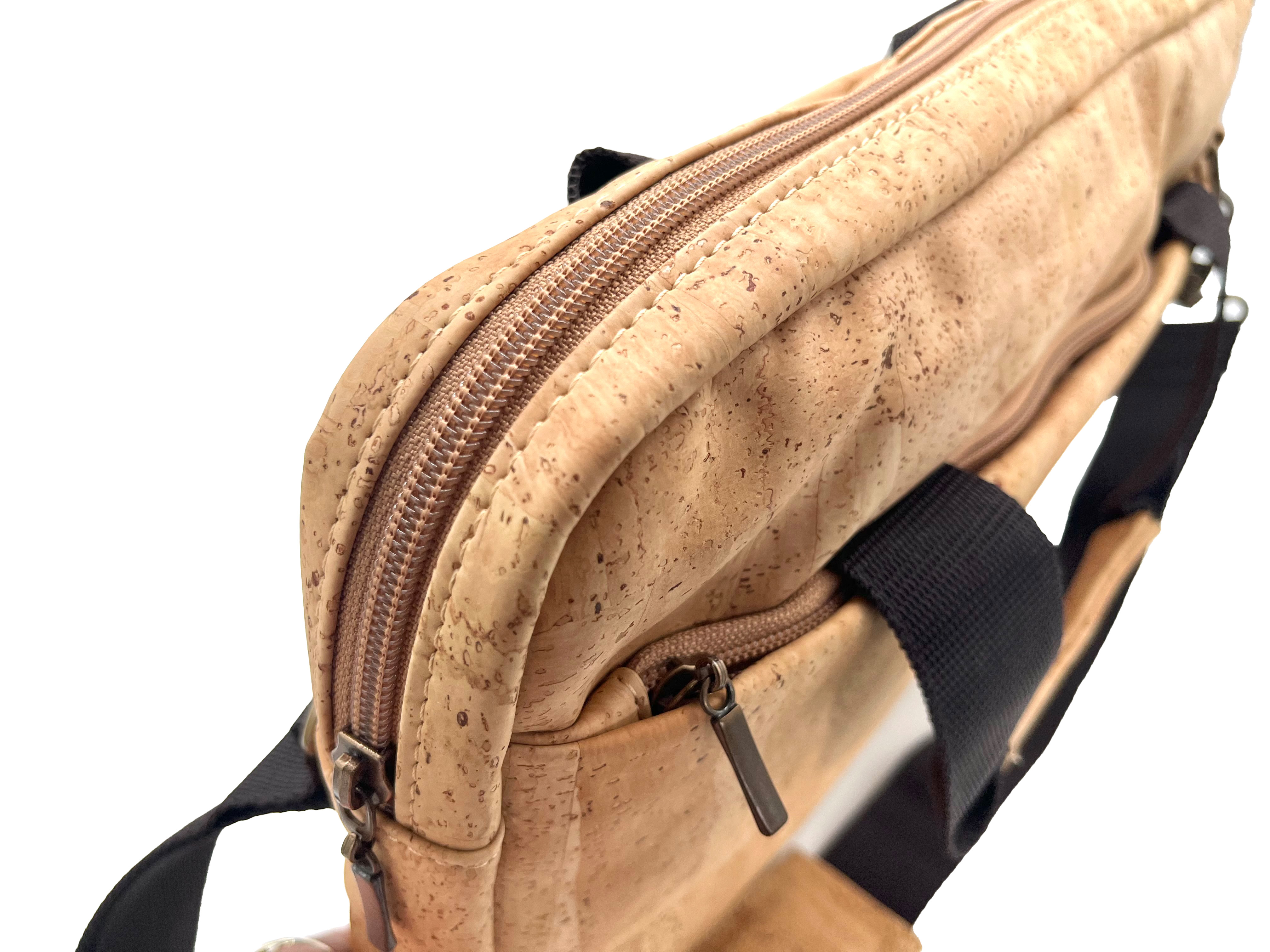 vegane Laptop Tasche aus Korkstoff