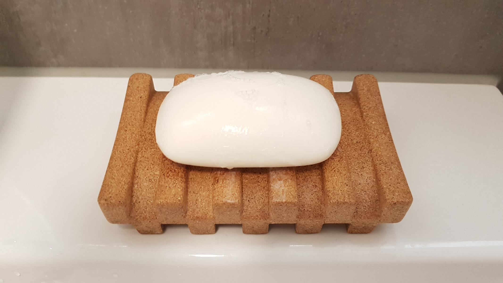 Seifenschale aus Kork