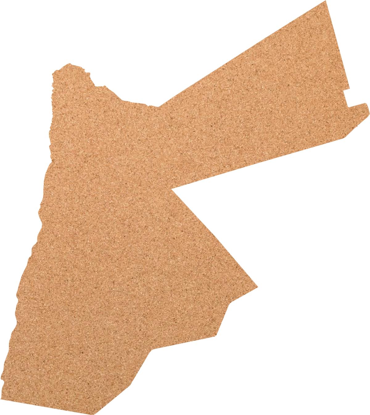 Kork-Pinnwand Jordanien