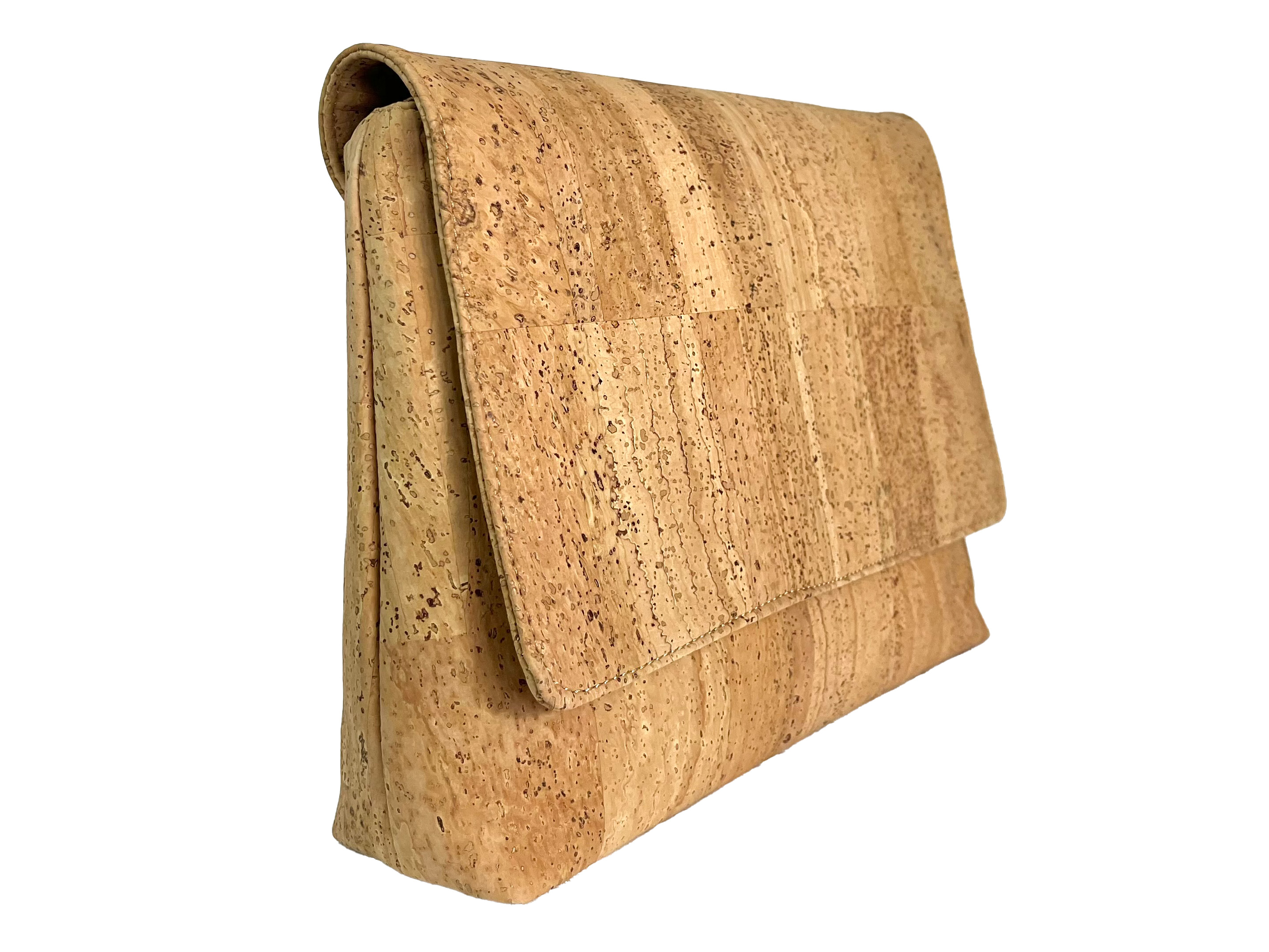 moderne Tasche aus natürlichem Kork Stoff