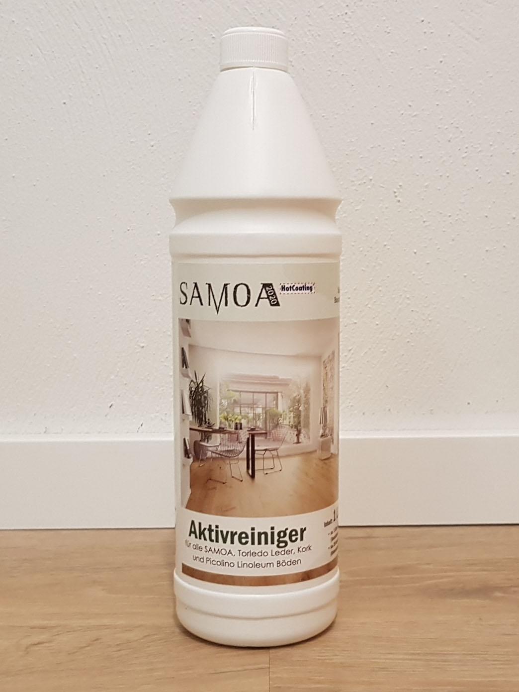 Reiniger für Korkfußoden: Aktiv-Reiniger von KWG, 1 Liter