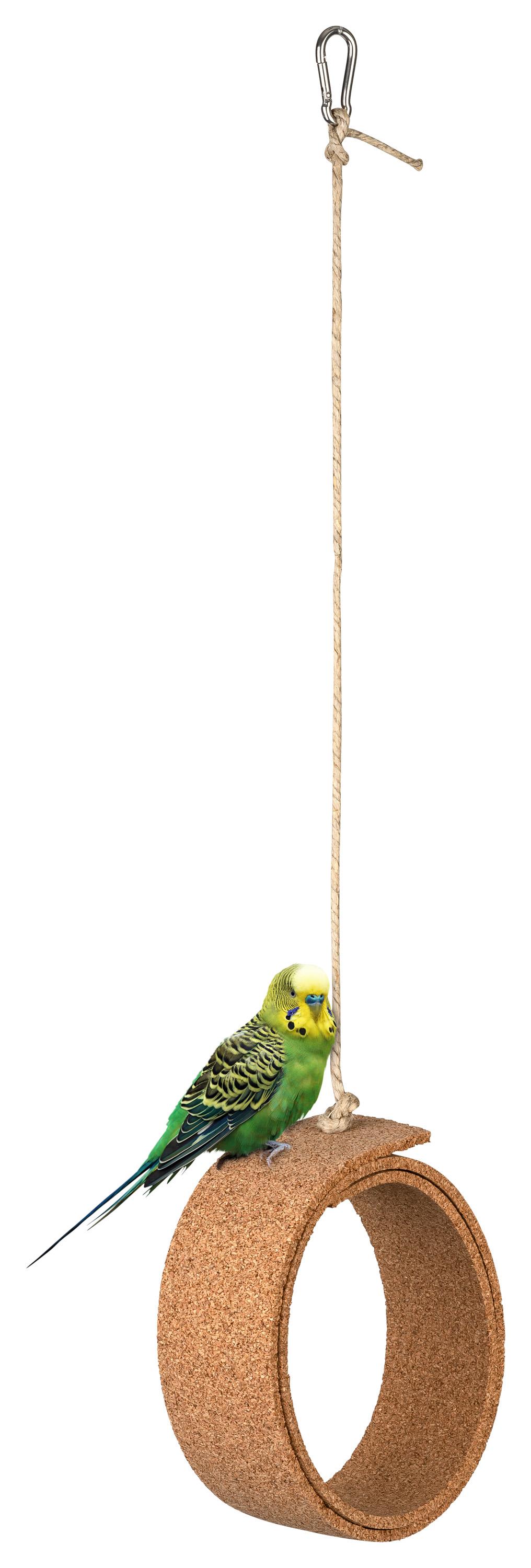 Vogelschaukel aus Kork