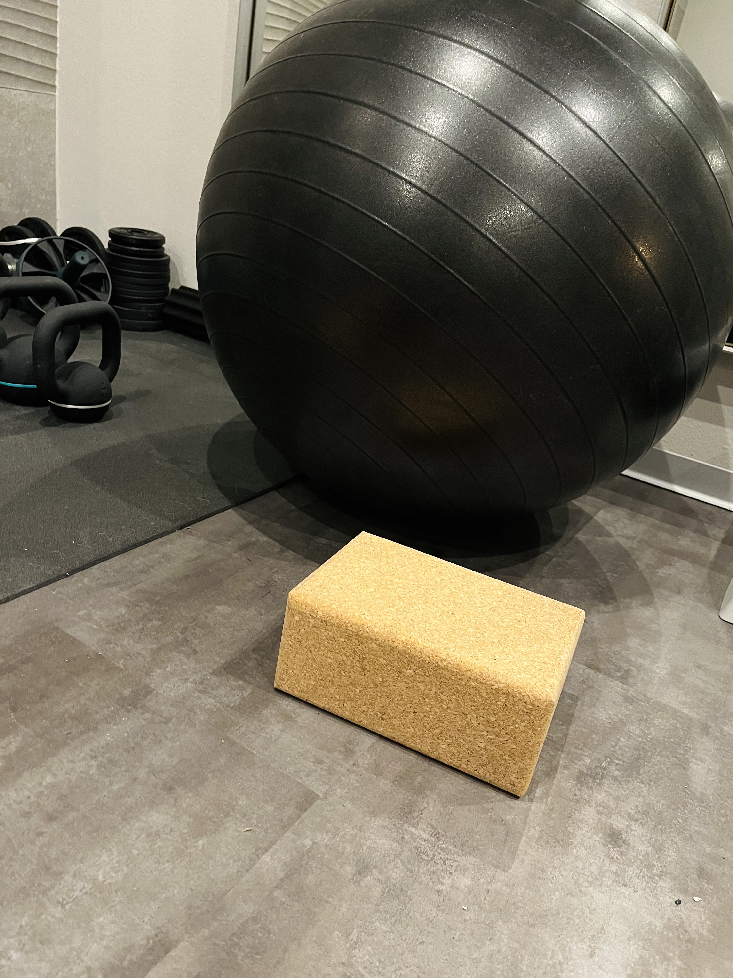 XXL Yoga-Block aus Kork