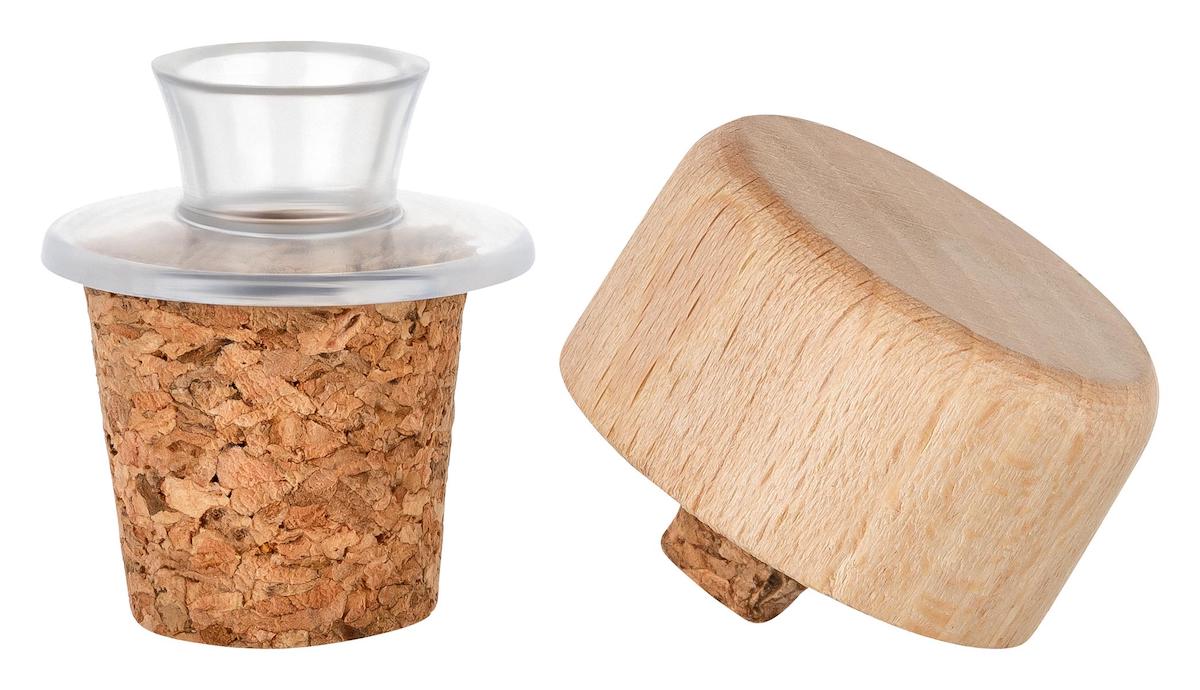 Kunststoff Dropper mit Holzdeckel