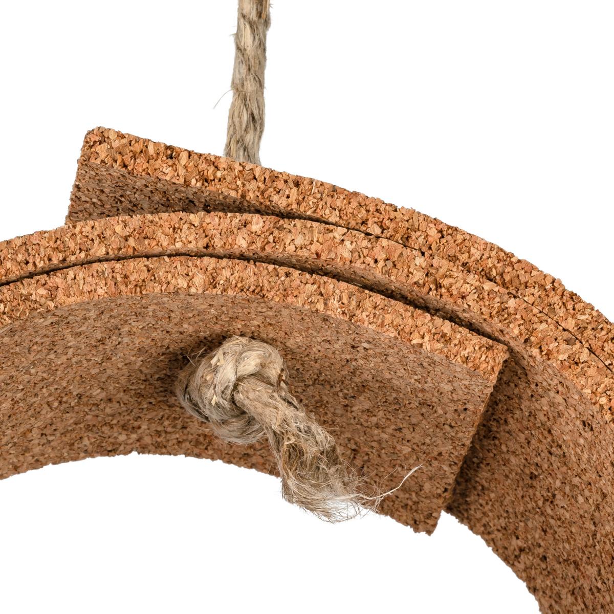 Vogelzubehör - Schaukel aus Kork
