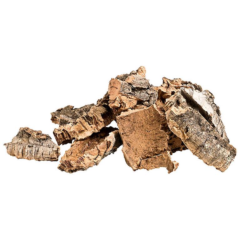 Korkrinde: Korkstücke, Bruchstücke im Beutel 500g