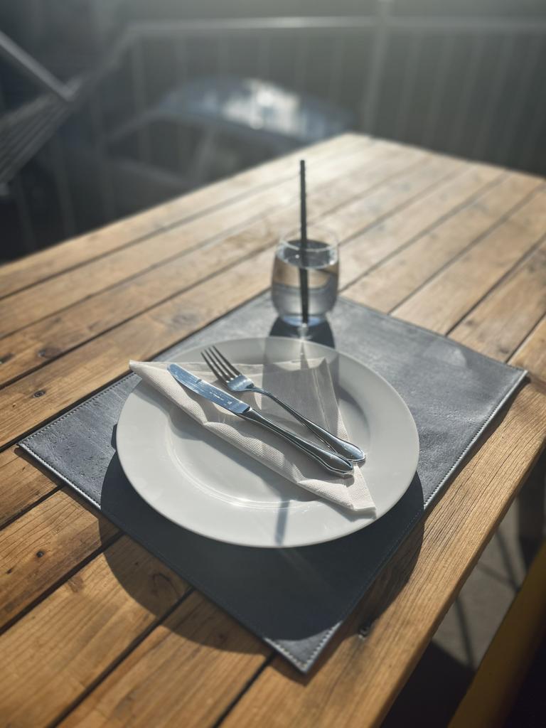 Platzset aus Korkstoff, blau