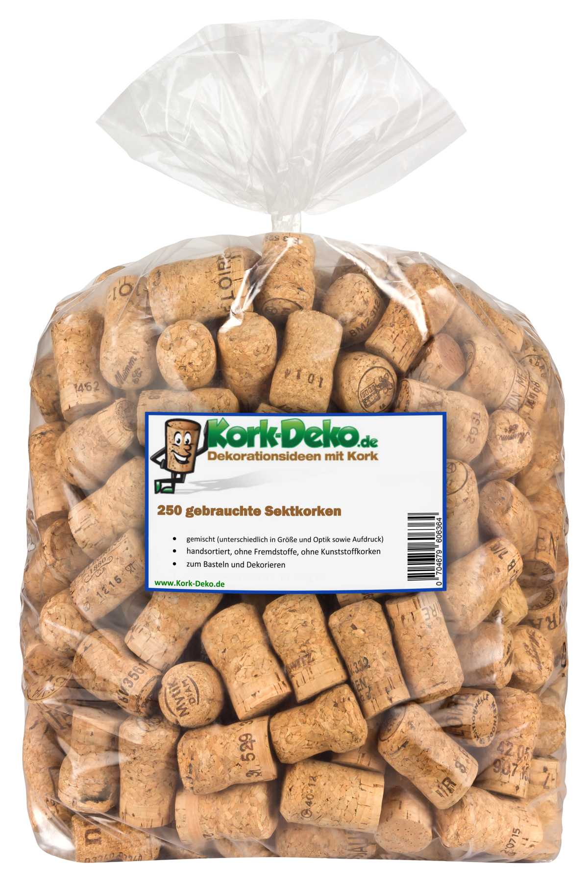 250 gebrauchte Sektkorken