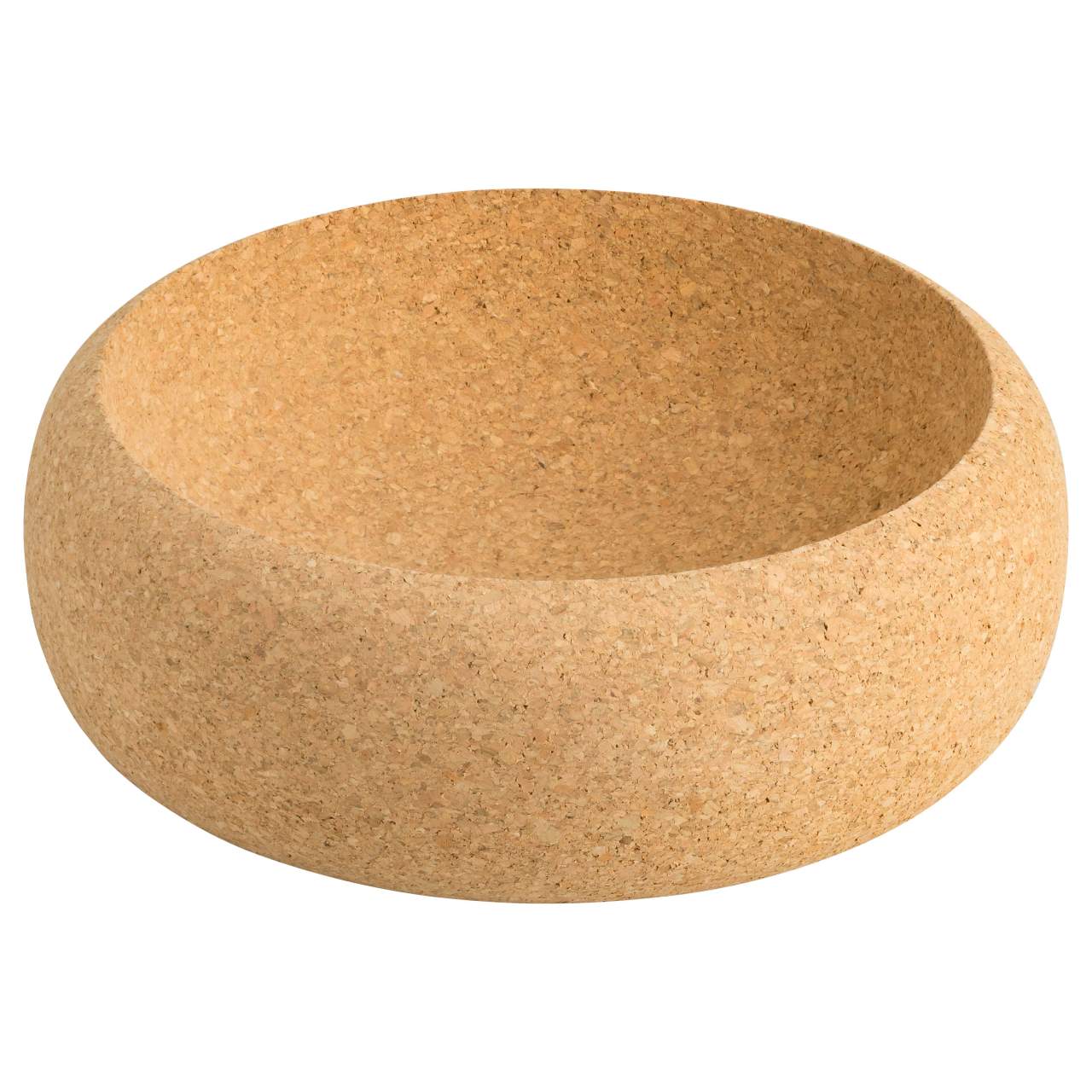 Kleine Obstschale aus Kork (Schüssel, Snackschale), ⌀=20cm
