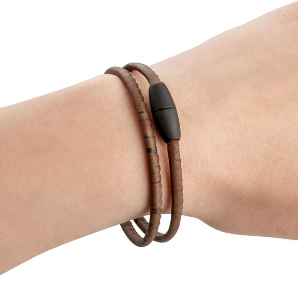 Damen-Wickel-Armband aus Kork