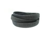Korkband flach 10 mm breit in schwarz - Länge wählbar