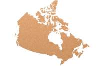 Kork-Pinnwand Kanada