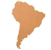 Kork-Pinnwand Süd Amerika