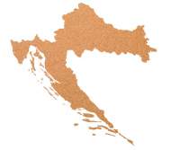Kork-Pinnwand Kroatien