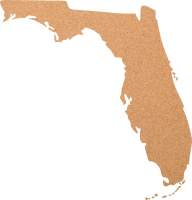 Kork-Pinnwand Florida