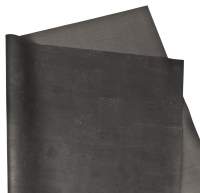 Korkstoff Dekor 70 cm breit in schwarz - Länge wählbar
