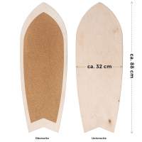 Maße für stylisches surf-Board