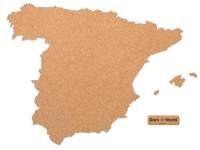 Spanienkarte Pinnwand