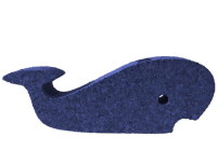 Blauer Wal aus Kork