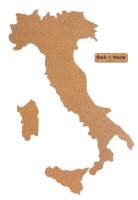 Italienkarte Korkwand