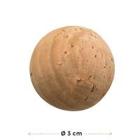 Ball aus Natur-Kork 30mm